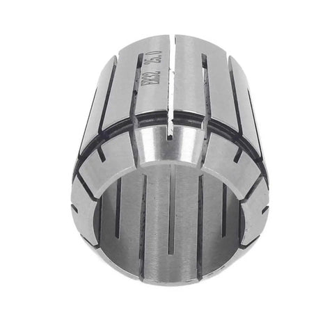 Top Tier ER32 Spring Collet Chuck With 25mm Cemented Carbide Body, showing detailed grooves for secure grip.