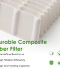 Durable composite fiber air filter for Golf Cart Tune Up Kit For EZGO TXT And Medalist Gas Models 1994-2005 295cc/350cc