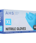 Heavy Duty Chemo Rated Nitrile Exam Gloves In X Large Fit With 1000 Powder Free Count For Medical Grade Security and Chemical Resistance That Powers Through Daily Clinical Or Warehouse Tasks Without Breaking A Sweat box with blue gloves.
