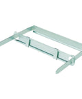 Slick Two Piece Paper Fasteners In Solid Silver Tin Coat Feature Smooth Edges A No Sweat Choice For Quick Office Binding. Silver metal fastener with prongs.
