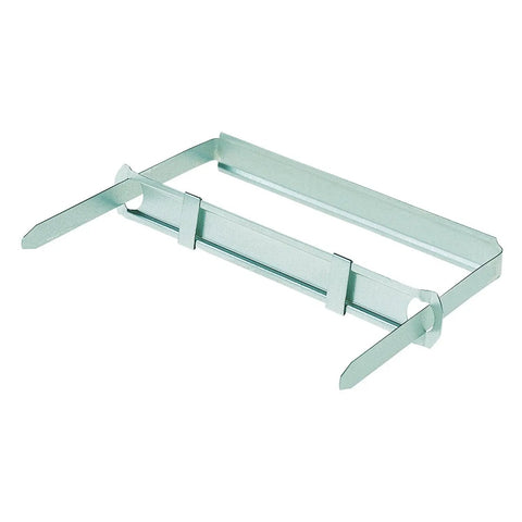 Slick Two Piece Paper Fasteners In Solid Silver Tin Coat Feature Smooth Edges A No Sweat Choice For Quick Office Binding. Silver metal fastener with prongs.