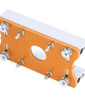 Tank Built Aluminum Router Table Insert Plate With Precision Miter Slot Guides And Bulletproof Support Frame Fits 65mm Router Bases, detailed view.
