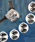 Cordless Nibbler 18V 3 Speed Adjustable 16 Gauge Sheet Metal Cutter With Brushless Motor Up To 2400RPM and battery options