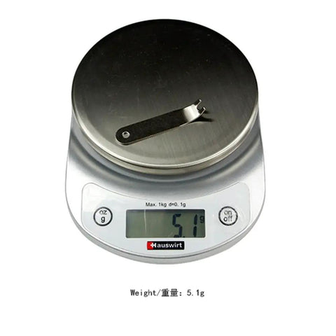 Propeller Wrench For Tiny 6 To 7 FPV Racing Drones Prop Removal And Repair Tool For Multirotors And Helicopters on a scale weighing 5.1g