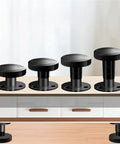10 Pcs Adjustable Metal Furniture Feet Replacement Scratch Resistant And Leveling Feet For Tables Chairs And Cabinets