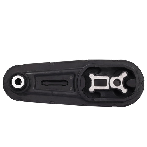 Front view of a Beefed-Up Nissan Sentra Engine And Transmission Mount Kit Set Of 4 for 2013-2019 1.8L L4 Auto CVT, black rubber and metal.