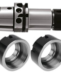 2 Pack ER32 Collet Clamping Nuts With M40x1.5 Thread For CNC Milling And Lathe Tool Holders, 49.5mm Body Diameter