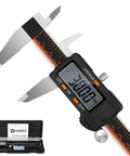 6 Inch Digital Caliper With Large LCD Screen Stainless Steel Measuring Tool with case and accessories