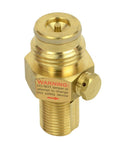 Beefy Brass Pin Valve For CO2 Paintball Tanks 1800 PSI Rating Easy Install Tight Seal Upgrade For Your Paintball Gear And Spare