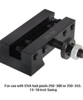Quick Change Turning Tool Holder CXA 250-302 for lathe use with tool posts 250-300 or 250-333, angle view