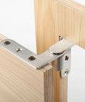 Stainless Steel Pivot Door Hinge Beefy Heavy Duty Hidden Door Hinges For Wooden Doors Cabinets Bookcases And Bookshelves Rust Resistant