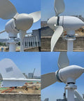 1000W Wind Turbine For Off Grid Homes And RVs 12V 24V 48V System Horizontal Axis Wind Generator With MPPT Controller
