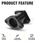 Intake Manifold Upgrade For Ct200u Bt200x GX160 GX200 196cc Predator 212cc Mini Bike Go Kart Engines High Flow Aluminum