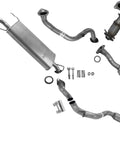 Toyota Rav4 2.4L Front And Rear Exhaust System Replacement Parts Drop In Full Converters Kit For 2006 2007 2008 SUV components layout