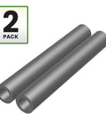Premium Seamless Steel Tube Spacer Pair 1-1/8 Outer Diameter By 3/4 Inner Bore Eight Inches Long in a 2 pack view.