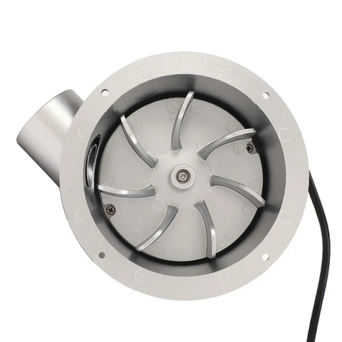 Compact Water Turbine Hydroelectric Generator with Permanent Magnet Brushless Motor Genny viewed from top angle