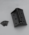 Spring Door Hinge Self Closing Heavy Duty Manganese Steel Door Closer with included screws for secure install