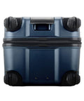 Matte navy Ultimax II 26 inch polycarbonate spinner luggage with wheels, perfect for travel. TSA lock secure for checked baggage.
