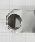 Genuine OEM Telescoping Dryer Vent Kit Aluminum Adjustable 18 To 29 Inches duct connection detail on flat gray surface
