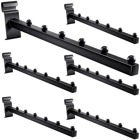 6 Pack Gridwall Hooks Waterfall Design For Wall Display Space Saving Gridwall Accessories 6 Ball Hooks