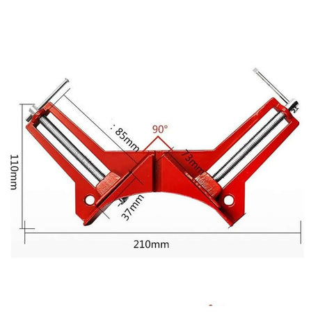 Four Piece 90 Degree Toggle Clamp Set For Woodworking And Framing Quick Clamp And Release Without Knobs Keeps Mitered Corners Square