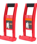 2 Pack Drywall Carrier Handles For Lifting Large Panels, ABS Plastic Panel Carrier Tool With Non Slip TPR Grip, Supports