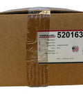Essential 4X6 Red Fanfold Direct Thermal Shipping Labels With Heavy Duty Permanent Adhesive For Warehouse Barcodes And Package Logistics Packs Four Thousand Crisp Sheets For A Totally No Sweat Setup in a cardboard box.