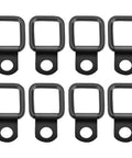 Hardtop Quick Removal Thumb Screws With Nut Washer And Tie Down D Rings For Jeep Wrangler JK YJ TJ JKU Black No Tools Needed Top Takeoff