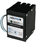 Slick Whole Panel Circuit Breaker Surge Protector Serving 18 Kiloamp Load Across Dual Branch Spaces For Residential Electrical Panels, 18KA rating.