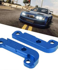 Drift Lock Adapter Kit For E46 M3 Boosts Front Steering Angle By 25 Percent For Wider Turns And More Control CNC Machined Blue Upgrade