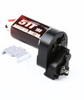 160 Percent Power Upgrade Motor 180 Size With 51T Transmission Gearbox For One Eighteen Hobbyplus CR18P EVO Rock Van Trail Hunter Series Upgrades Silver, close-up view
