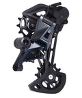 12 Speed Rear Derailleur Rd M7120 SGS for mountain bikes with direct mount cushioned pads, 13T pulley wheel, black finish.