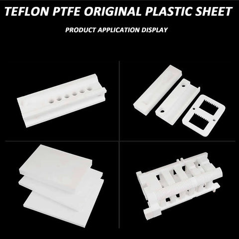 100x100mm White PTFE Sheet For Industrial Use Heavy Duty Nonstick Engineering Plastic Plate
