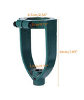 Straight Up Premium Bench Drill Adapter Converts Round Chuck To Accurate Square Mortise Cuts Gotta Love This Heavy Duty Cast Iron Mortiser Conversion Kit For Pro Shop Builders, 18cm height, green color.