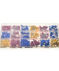 Get Your Hands On This 300 Piece Set Of Red Blue And Yellow Cold Pressed Butt Splice Terminals For Easy Male Female Wire Connections That Are Built To Last With A Handy Storage Box Included For All Your DIY Electrical Fixes And Car Repairs. 300-piece insulated terminal kit in storage box