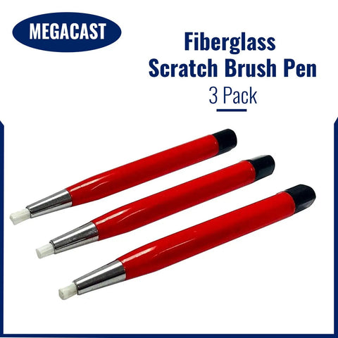 Fiberglass Scratch Brush Pen Set 3 Pack For Jewelry Watches Coins And Electronics Cleaning Rust And Corrosion Removal In Tight Spaces