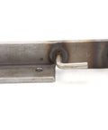 Left Side Door Hinge Assembly For Oven Genuine OEM Replacement Part, commercial grade, side view showing metal construction.