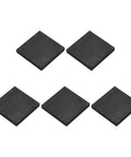 Graphite Block And Plate Set 37.5x37.5x5mm Pro Grade High Purity Graphite For Melting And Casting Metals, Pack of 5 shown in grid layout