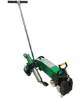 Professional 5500W Hot Air Welding Machine With PID Temp Control For PVC Banners And Roof Waterproofing Membranes, green handheld welder.
