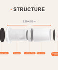 Level Up Your Sleep Setup With These Boss Stick On Headboard Stoppers Adjustable Anti Shake Bed Frame Stabilizer Pads, detailed assembly view.