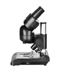 Mounted Binocular Stereo Microscope With WF10x Eyepieces And 3x Objectives Delivers 30x Magnification Portable Biological Microscope With LED Lighting For Crystal Clear Easy Observations At Home Or In The Lab.