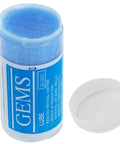 Jewelers Lubricant For Burs, Sawing, Drilling And Wire Drawing 56.7 Grams 2 Ounces Wax Cutting Lube in blue container