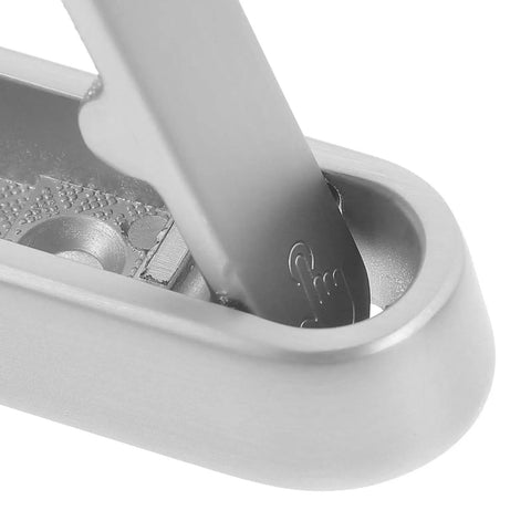 Close-up of No Sweat Foldable Invisible Wall Hooks Zinc Alloy Storage Hangers showing foldable design and smooth finish.