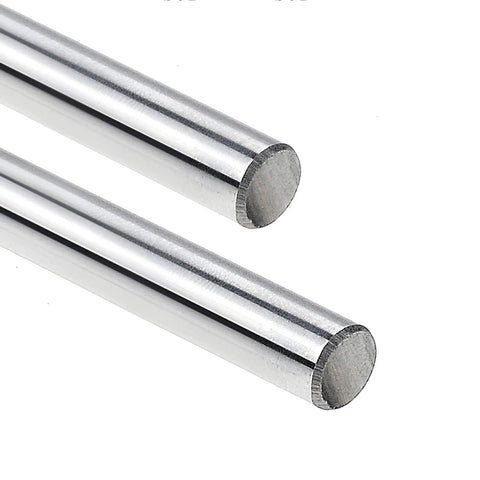 8mm X 350mm Steel Linear Motion Rod Shaft For 3D Printers And DIY Projects, Smooth Straight Guide Rods For CNC Machines, 2 Pack