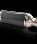 Carbon Fiber Universal Motorcycle Slip On Muffler Exhaust 1.5 To 2 Inch with lightweight aluminum and stainless silencer, rustproof