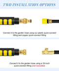 16Ft Telescoping Gutter Cleaning Tool From Ground With Up To 24Ft Reach Bendable Flexible Wand Metal Curved Wand Adjustable Spray Patterns Hose Attachment For Garden Car Wash And Home Maintenance quick-connect hose fittings