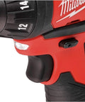 Close-up of M12 One Quarter Inch Hex Cordless Screwdriver Tool Only In Generic Box With Variable Speed Trigger