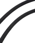 Close-up of 2 Pack Excavator Diverter Valve Hoses With Quick Connects One Quarter Inch Interface M14 Rubber Hoses Rated 60 MPa 8702 PSI