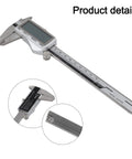 Jewelry Measurement Tool 150mm Digital Caliper(150MM) showing digital display and stainless steel design, ideal for precision measuring.