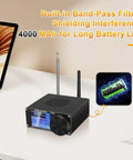 Portable SDR Radio Receiver With Si4732 All Band Shortwave 4.17 Update WiFi CW RTTY Decoding Morse Code Dope DIGI FT8 Modes